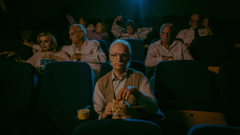 Bruce Melan director of Music video of Tamir Bar - Ester, behind the scenes, RED camera, cinema, old movie style, comedy