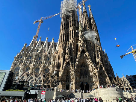 Tourist time in Barcelona