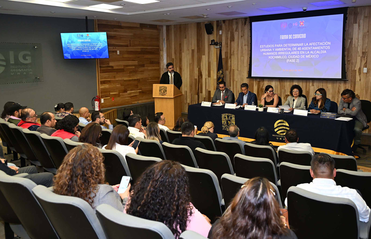 Conocimiento científico de la UNAM ordenamiento territorial Xochimilco