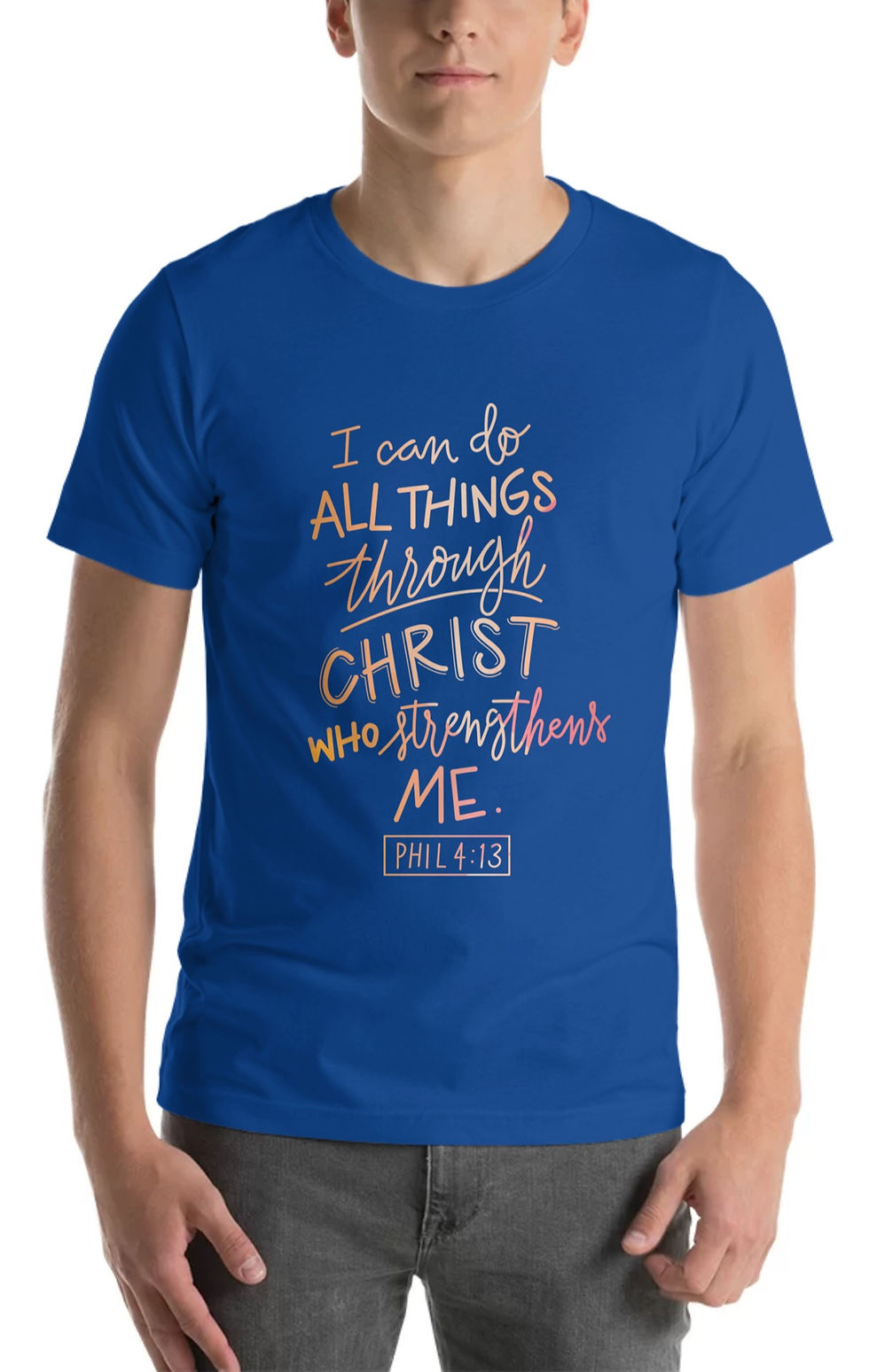 Thumbnail: Do All Things Through Christ Staple Tee