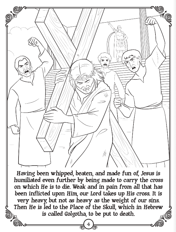 Thumbnail: Brother Francis: The Stations of the Cross – Colouring & Activity Book