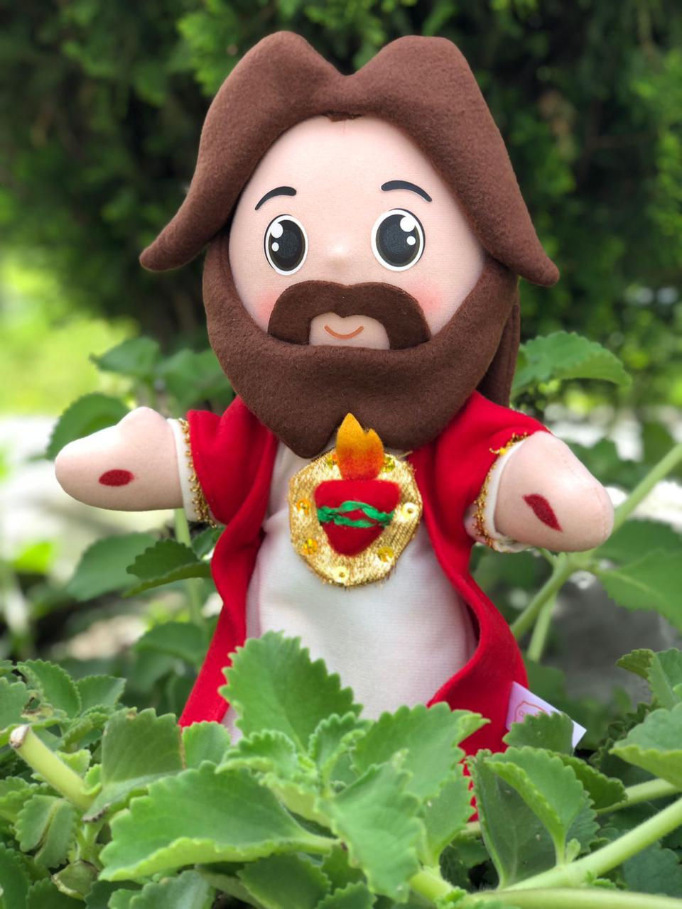 Thumbnail: Sacred Heart of Jesus Plush Toy