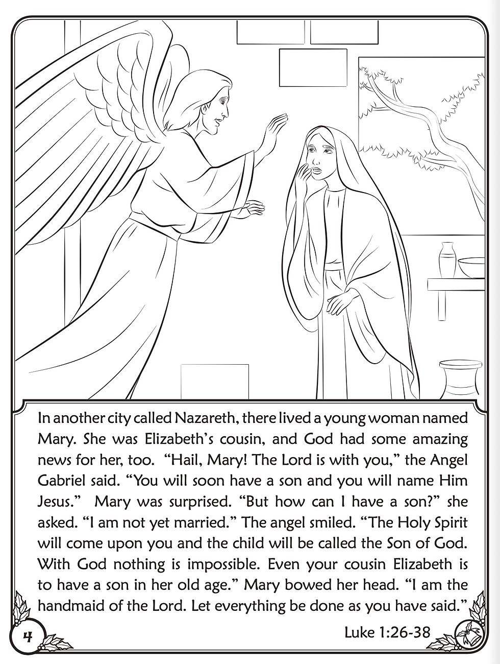 Thumbnail: Brother Francis: The First Christmas  – Colour and Grow Colouring Book