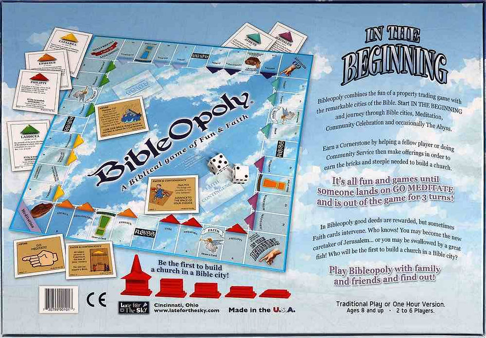 Thumbnail: BibleOpoly Board Game