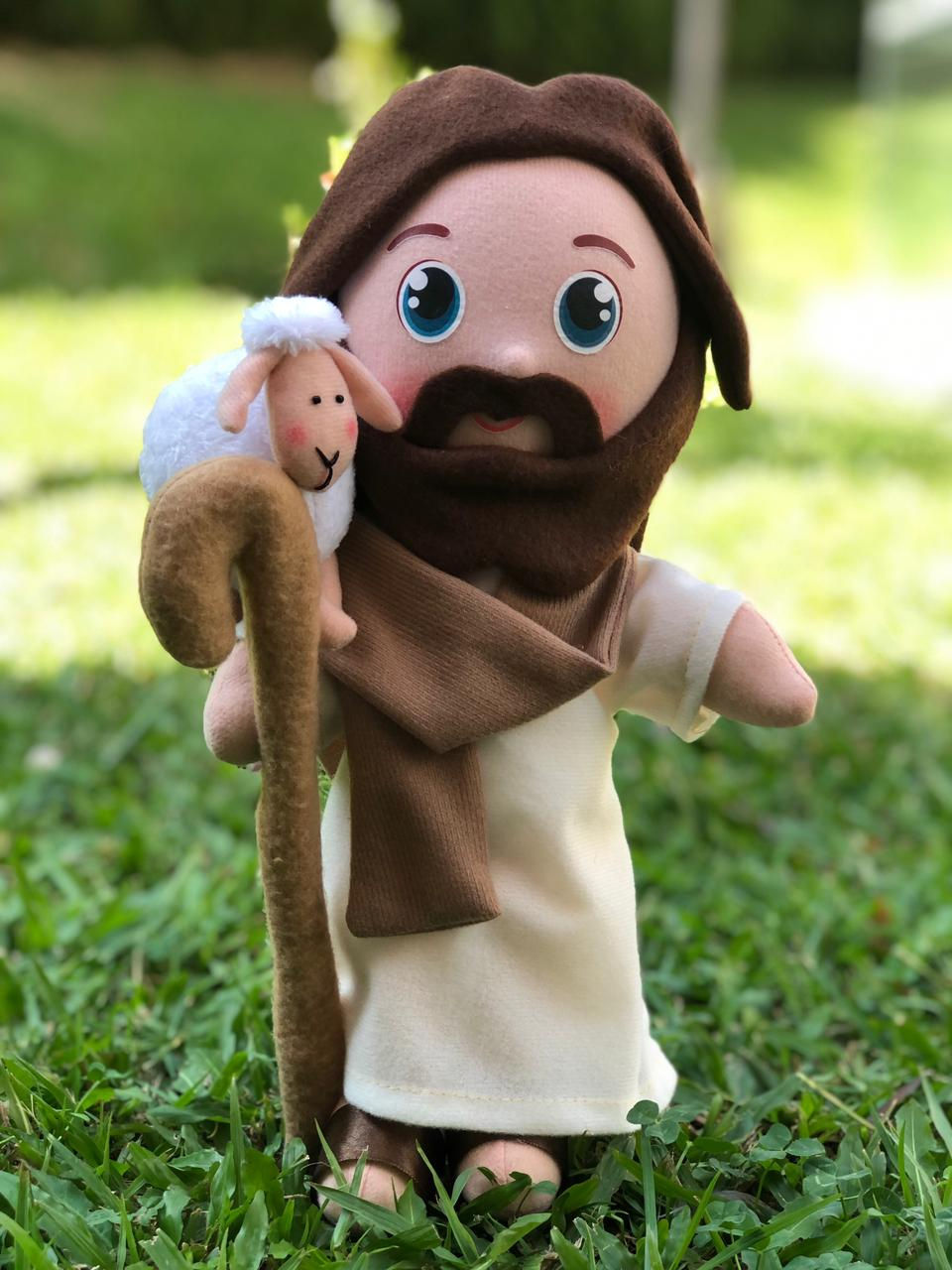 Thumbnail: Jesus the Good Shepherd Plush Toy
