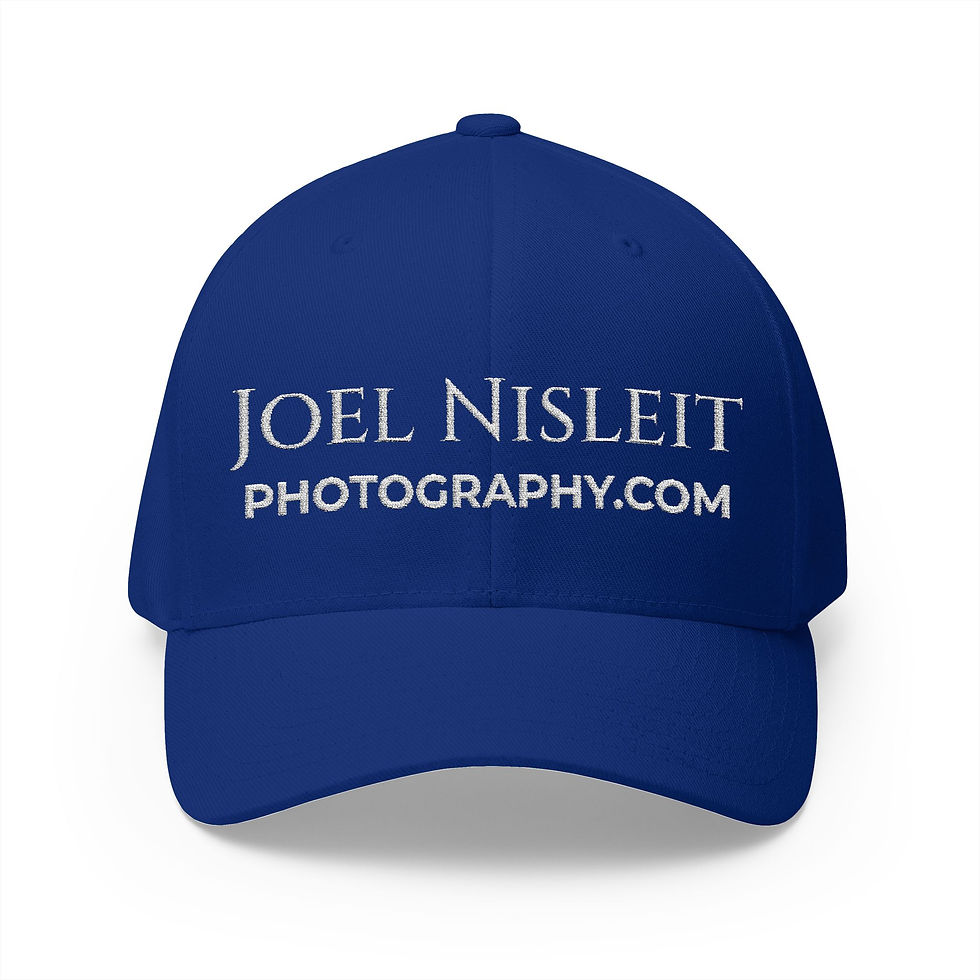 Thumbnail: Embroidered 'Joel Nisleit Photography.com' Closed-Back Cap