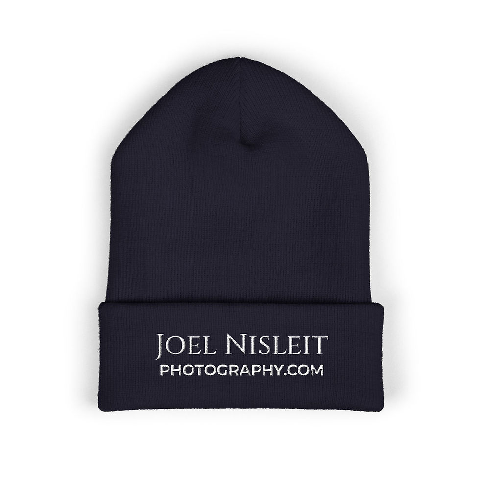 Thumbnail: Photographer Beanie – Embroidered Cuffed Hat Supporting Photography Education
