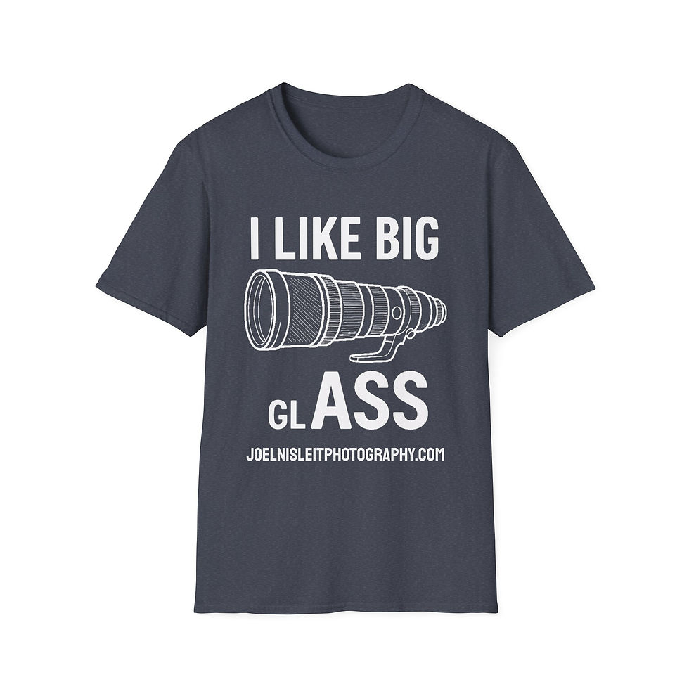 Thumbnail: Big Glass Light Text T-Shirt | Unisex Soft Style