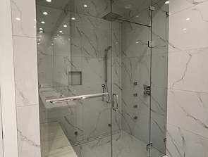 Shower glass