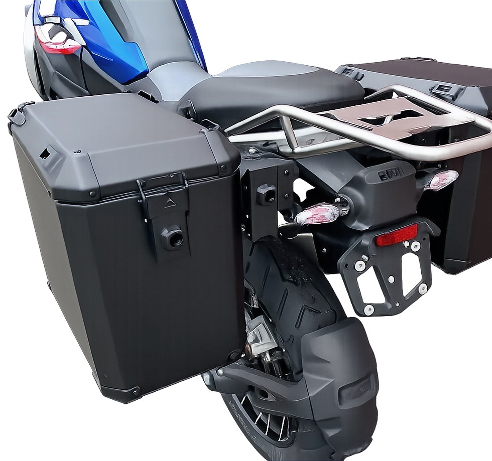 Miniaturbild: APDURO Koffer-Set, Black Edition, inkl. Innentaschen+Netze, für BMW R1300GS(GSA)