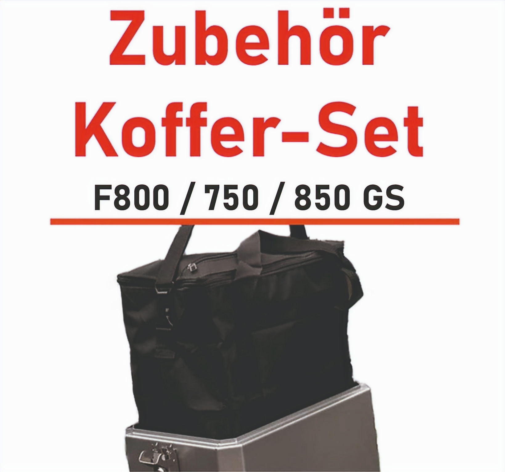 Zubehörkonfigurator "Koffer-Set" für BMW F800 / 750 / 850 GS