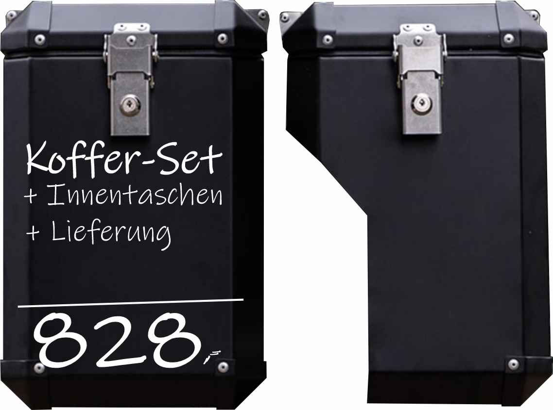 Set Adv_K1, für BMW F850GS Adv., R1250/R1200GS Adv., inkl. Taschen