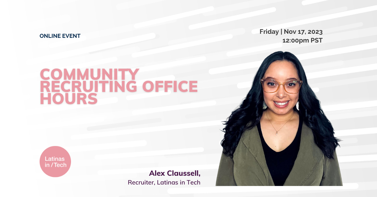 Community Recruiting Office Hour