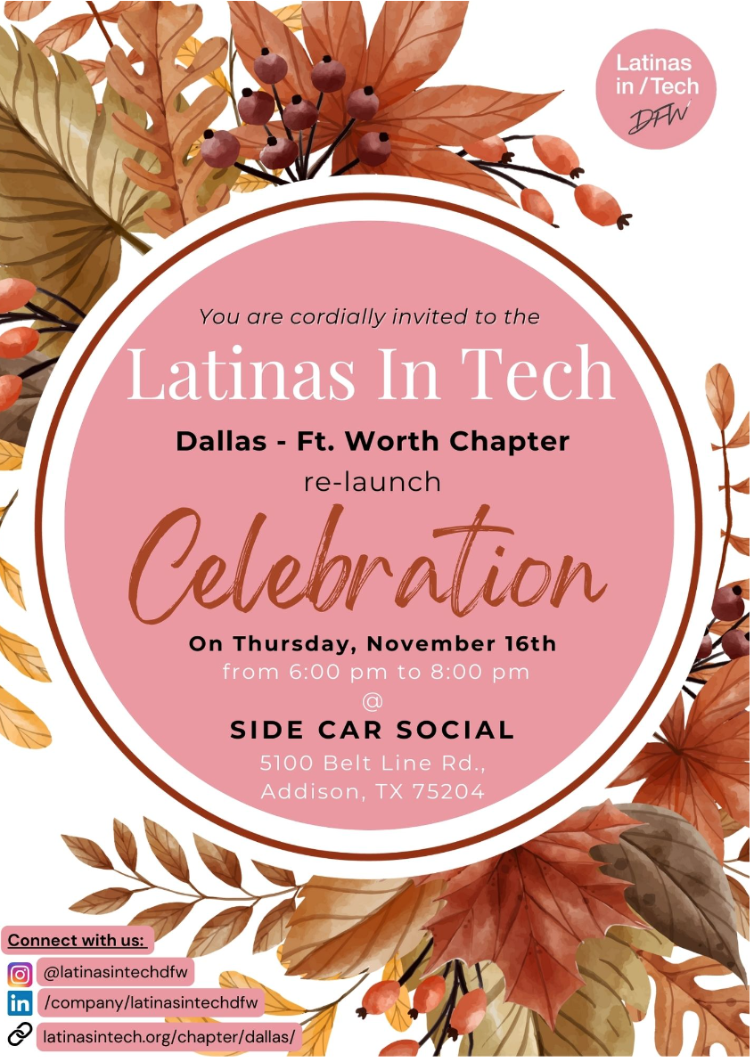 Latinas in Tech Dallas Re-Launch Celebration