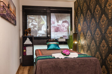 kleiner Massageraum von Thai Massage Falkensee SUKHOTHAI