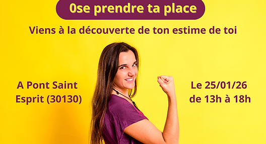Atelier estime de soi et confiance en soi à Pont-Saint-Esprit : oser être soi avec l'hypnose et la PNL.