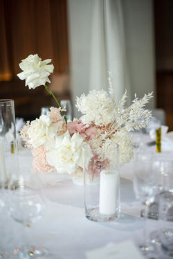 Fresh & preserved flower arrangement