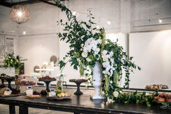 Large vintage urn flower arrangement