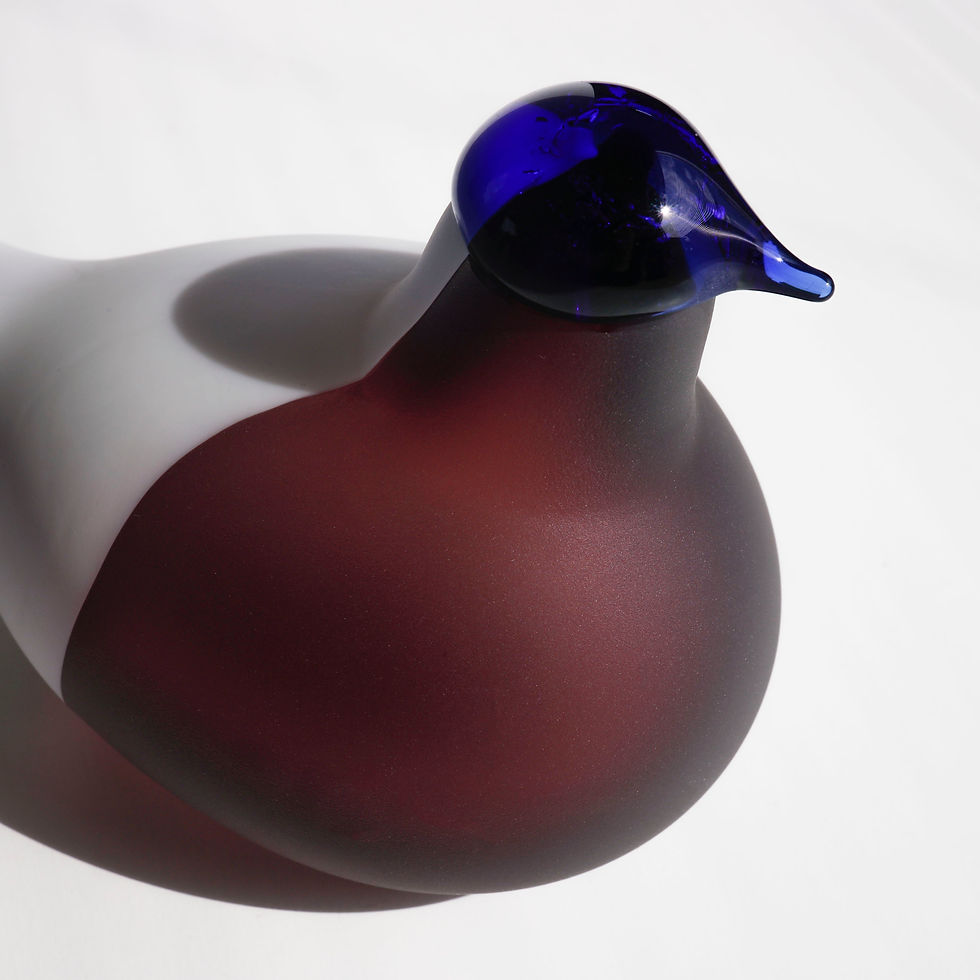 サムネイル： 特定のお客様専用出品　UK イギリス　50体限定　イッタラ　バード　Purple Finch