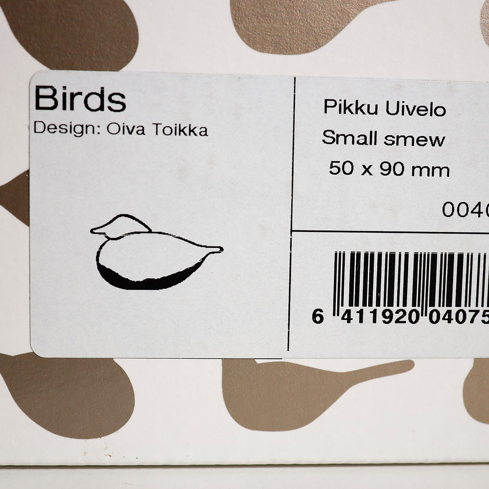 サムネイル： 親子　Smew オイバトイッカ　イッタラ　バード