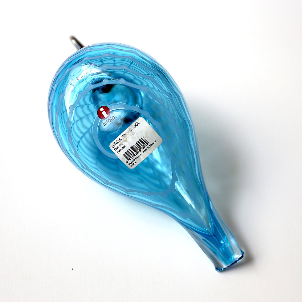 Quendelon Turquoise Oiva Toikka iittala bird ターコイズ