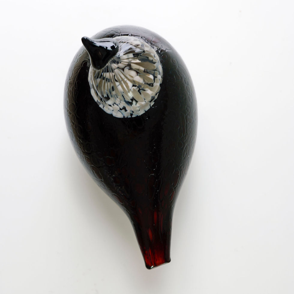 サムネイル： Rosy Finch Oiva Toikka iittala bird