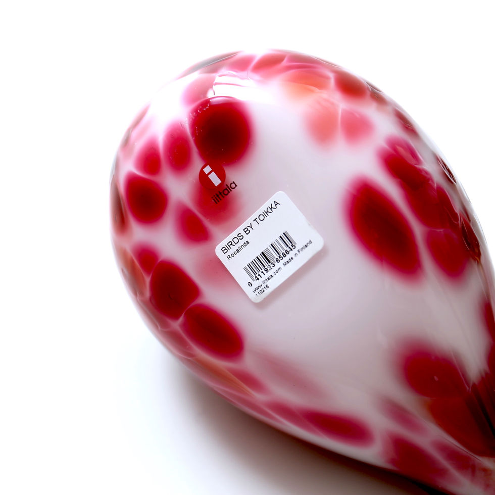 サムネイル： Oiva Toikka オイバ　トイッカ　ロザリンダ rosalinda iittala bird イッタラ　バーオ
