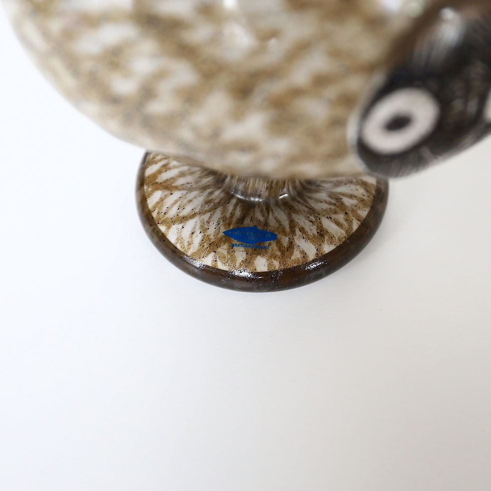 サムネイル： Pearl Owl イッタラ　バード　パールオウル　iittala bird OivaToikka オイバトイッカ