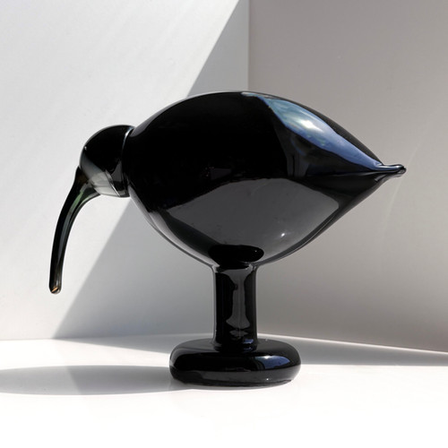 Black IBIS oiva toikka iittala イッタラ バード | GlassBirds