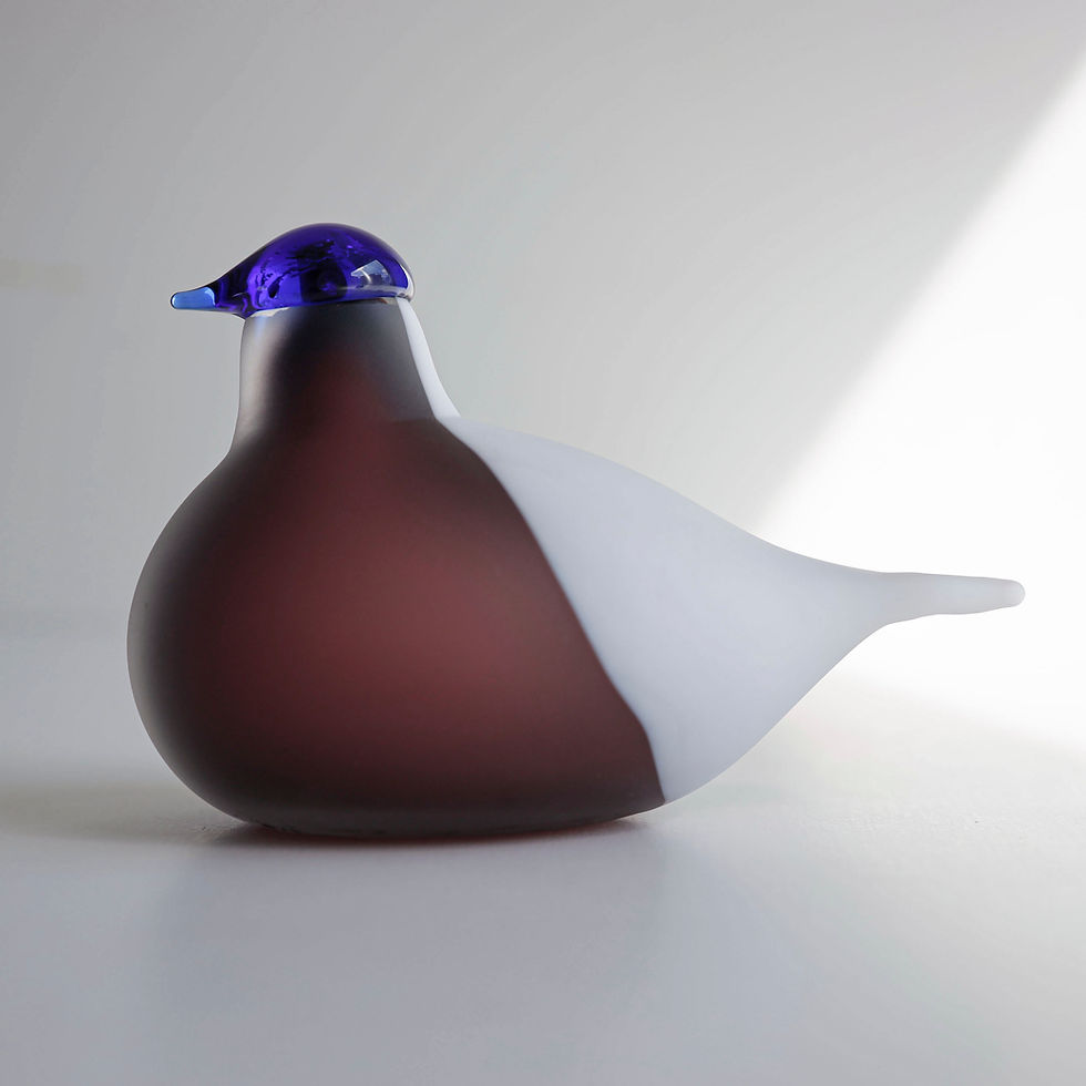サムネイル： 特定のお客様専用出品　UK イギリス　50体限定　イッタラ　バード　Purple Finch