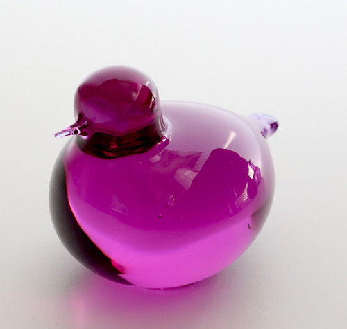 Pulmu アメジスト Oiva Toikka Birds iittala バードオイバトイッカ