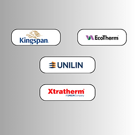 Insulation Boards - NON FOIL  (PIR Boards)