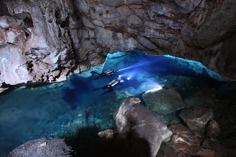 Cave Diving in Yunnan, China