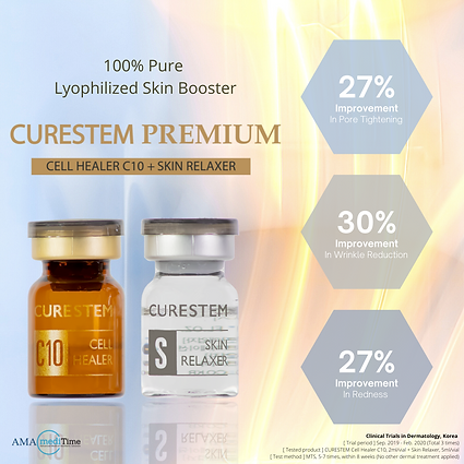 Thumbnail: CURESTEM Premium Cell Healer C10 +Skin Relaxer