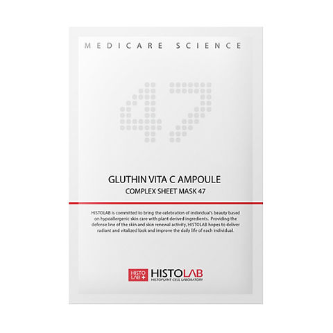 Gluthin Vita C Ampoule Complex Sheet Mask 47 | Histolab USA