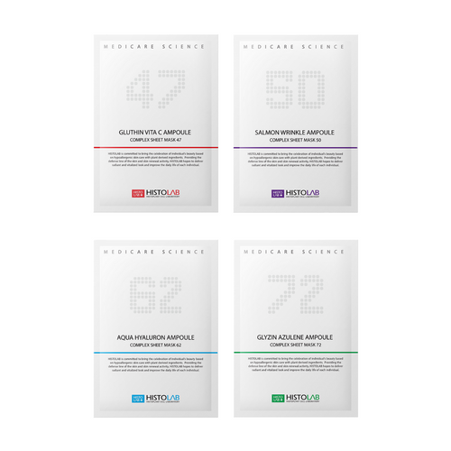 Ampoule Complex Sheet Mask Sampler Bundle (4-pack) | Histolab USA