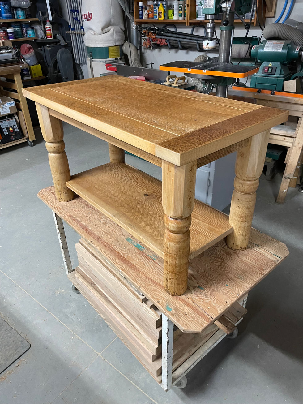 Repurposed Side Table