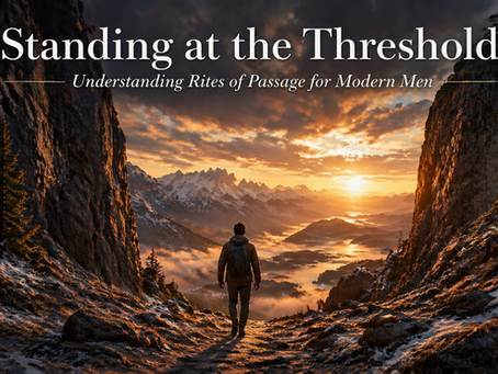 Standing at the Threshold: Understanding Rites of Passage for Modern Men