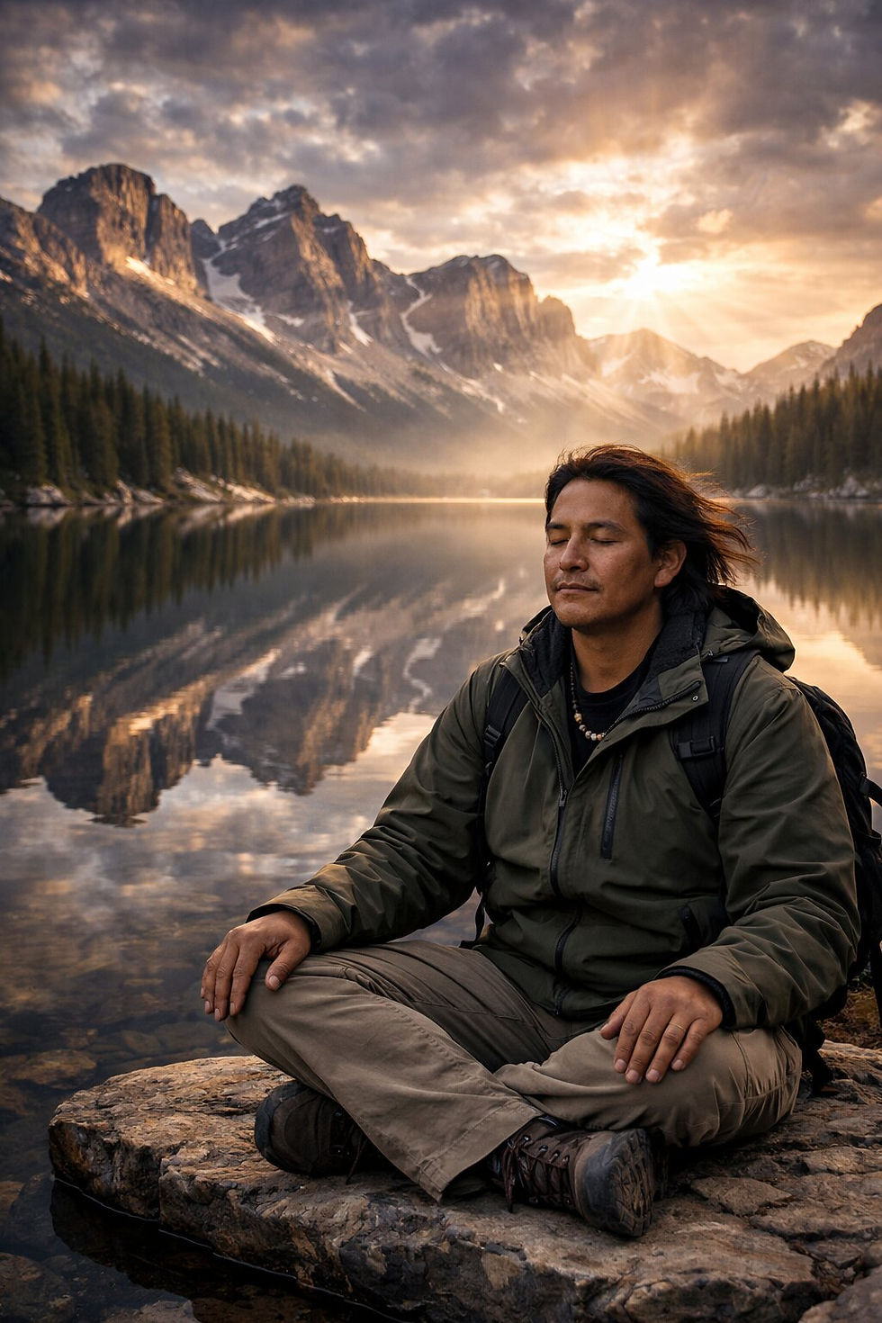 Breathe slowly for five minutes and let your body say what your words have not.