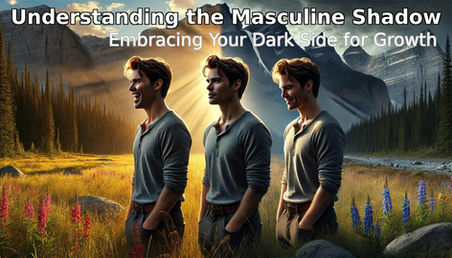 Understanding the Masculine Shadow: Embracing Your Dark Side for Growth
