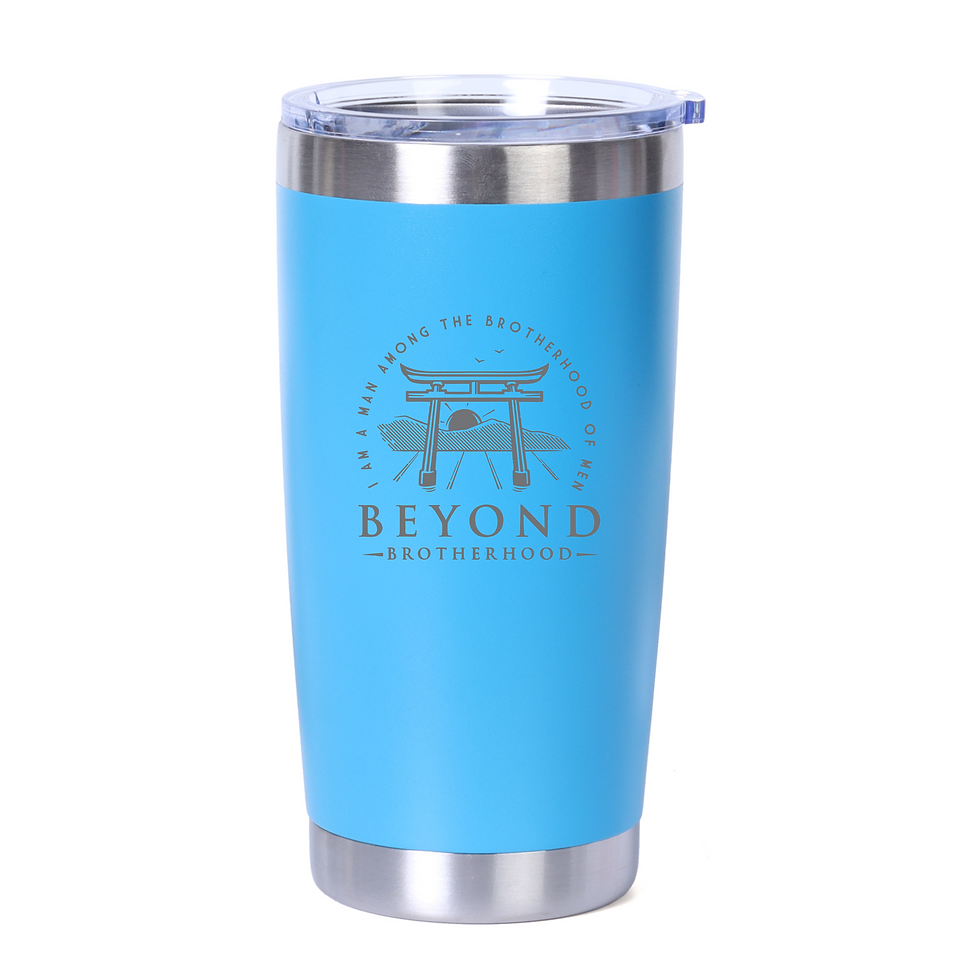 Thumbnail: Beyond Brotherhood 600 ml (20 oz) Insulated Tumbler (Mug) with Slider Lid
