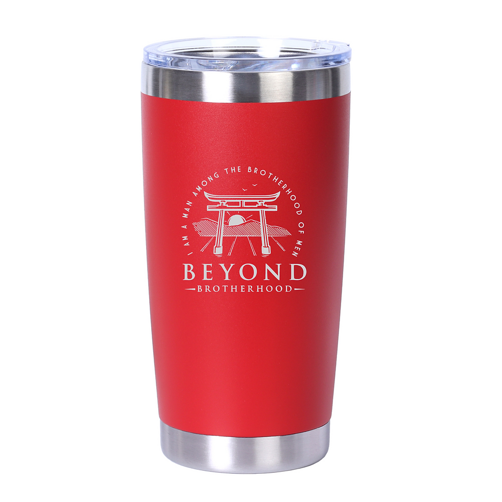 Thumbnail: Beyond Brotherhood 600 ml (20 oz) Insulated Tumbler (Mug) with Slider Lid