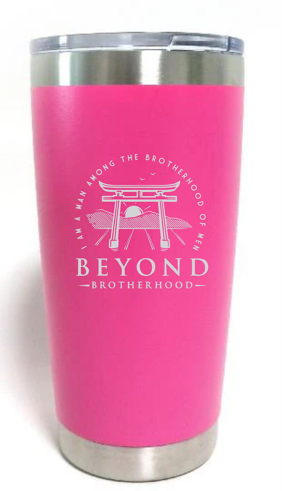 Thumbnail: Beyond Brotherhood 600 ml (20 oz) Insulated Tumbler (Mug) with Slider Lid