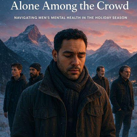Alone Among the Crowd: Navigating Men's Mental Health in the Holiday Season