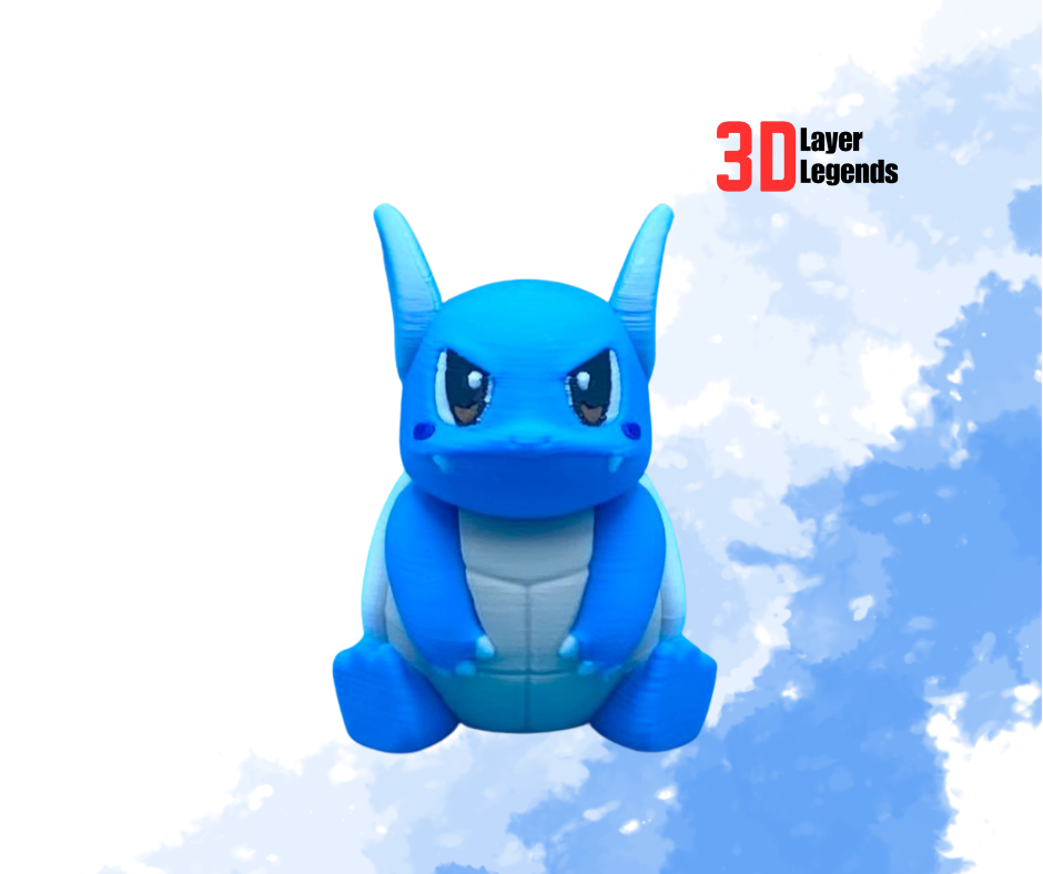 Wartortle Pokemon Model