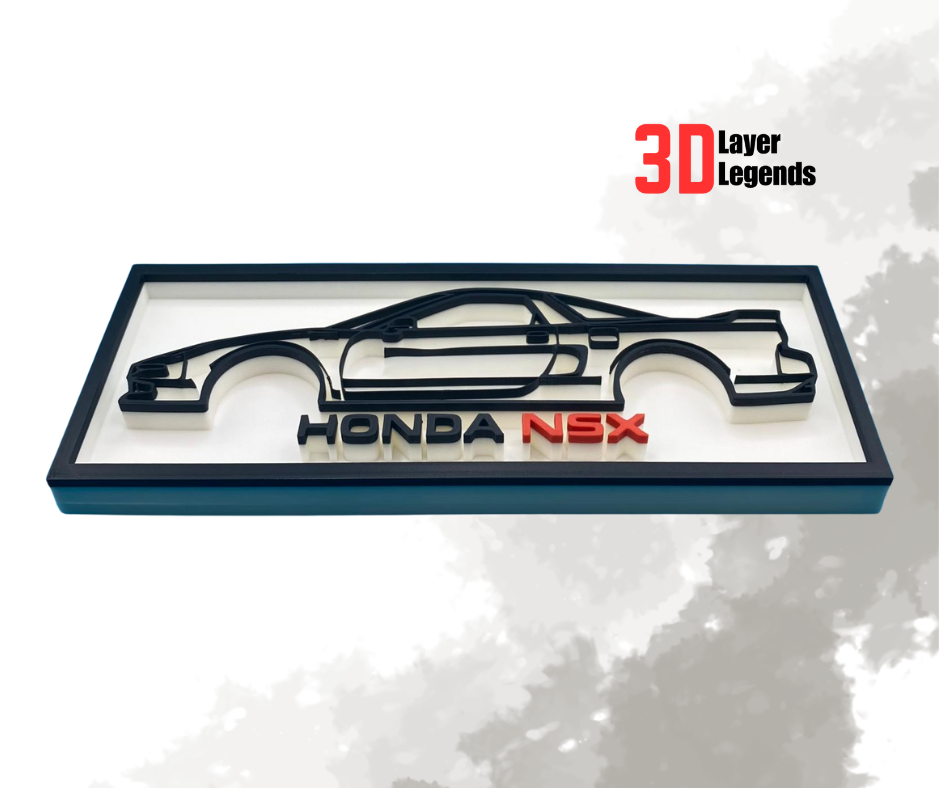 Miniatura: Honda NSX 3D Car Sign