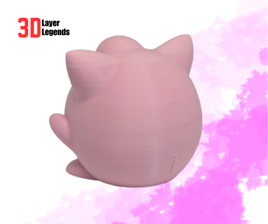 Miniatura: 3D Printed Pokémon -  Jigglypuff Rear