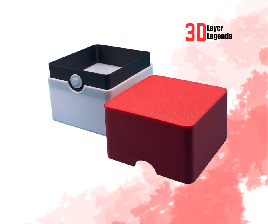 Pokemon Card Display Boxes Red