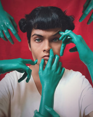 Surreal portrait by Maitreyi More