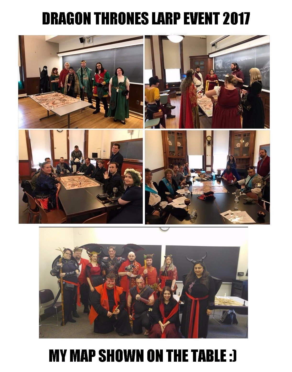 GTW & Dragon Thrones LARP content media